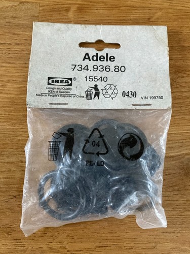 10x ikea adele gardinenringe - ikea,