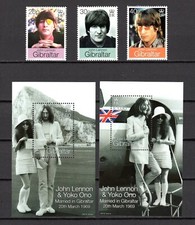 Gibraltar 1999 The 30th Anniversary of the Wedding of John Lennon and Yoko Ono.