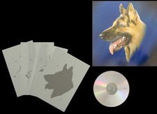 Airbrush Schablone Step by