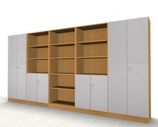 Büroschrankwand K7