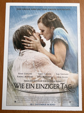 Wie ein einziger Tag - Filmkarte Filmplakatkarte Cinema- Ryan Gosling Cassavetes