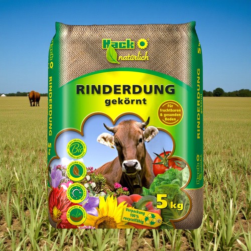 Rinderdung gekörnt - , –