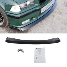 Sport Frontspoiler Lippe Hochglanz Schwarz für BMW E36 Coupe Limousine Touring