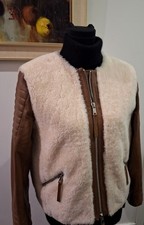 OUI Lederjacke Lammfelljacke