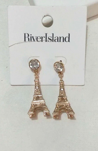 River island gold - river, eiffelturm