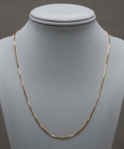 585 14kt gelbgold kette - gelbgold,