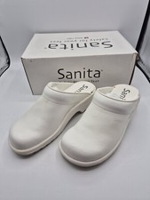 Sanita San Duty Open Pu Leather Medizinische Clogs Pantoffeln Gr.35