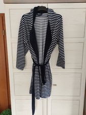 Normann * Damen * Bademantel * Morgenmantel * weiß-blau * Größe: 48/50 * neu