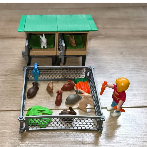 Playmobil kaninchenstall mit - playmobil,