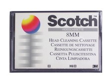 Scotch 8mm Head Cleaning Cassette - Reinigungskassette für Video8 Hi8 Camcorder