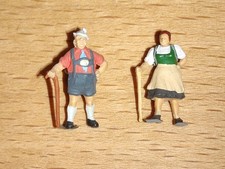 (211) 2 St. H0 Figuren, Wanderer, Paar