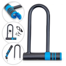 Fahrrad Bügelschloss mit Halterung Motorrad Diebstahl Schutz Sicherung 145x210mm