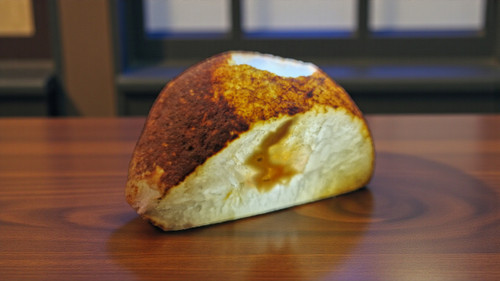 Achat-Geode-Teelichthalter