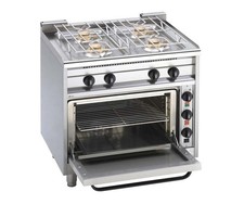 Gas-Herde mit Elektro-Backofen 650 SERIE