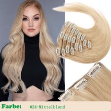 100% Remy Echthaar Clip In