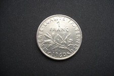 Frankreich:  1  Francs   1960