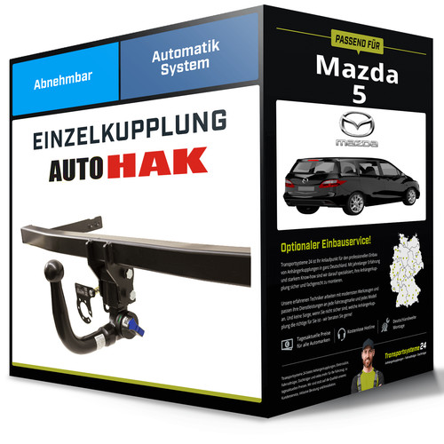 Abnehmbare anhängerkupplung - abnehmbare,