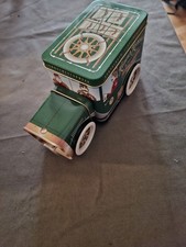 Dose Blechdose Haeberlein-Metzger 18 x 8 x 10 cm Auto mit Spieluhr