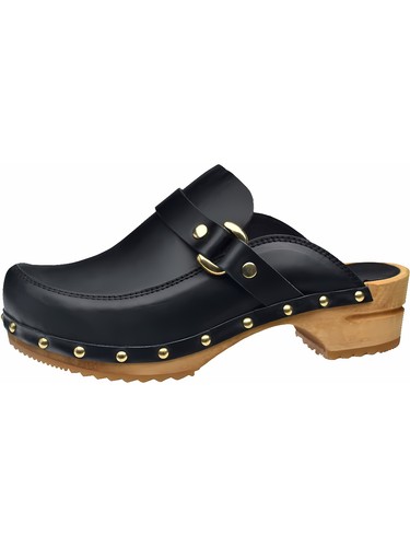 Sanita damen clogs - sanita, wood-lillen