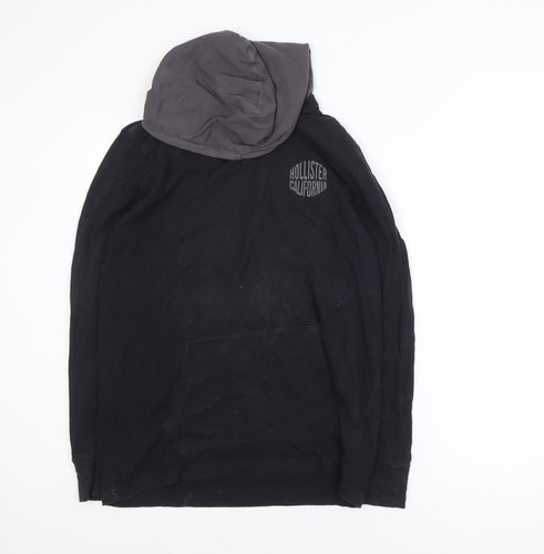 Schwarzer pullover hoodie - schwarzer,
