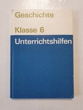 Unterrichtshilfen Geschichte Klasse 6 DDR Lehrbuch 1989