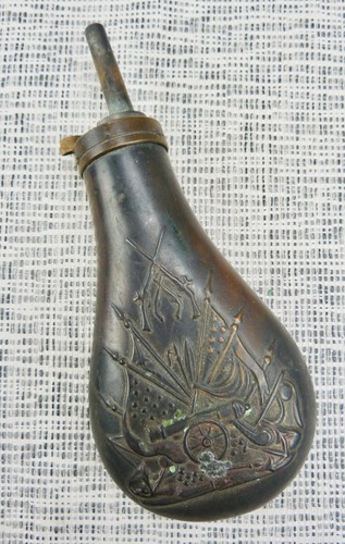 Pulverflasche pulverhorn aus - pulverflasche,