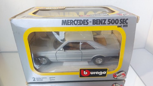 Bburago mercedes benz 500 sec - benz,