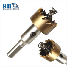 HSSE Kernlochbohrer Kernbohrer Metall Bohrkrone Lochsäge Ø20 - 80mm