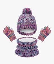 Kinder Wintermütze Schal