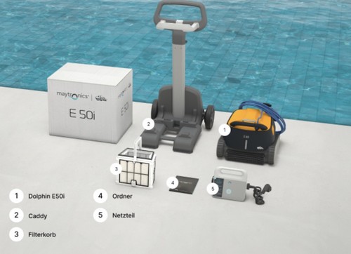 Dolphin e50i poolroboter mit - dolphin,