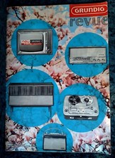 alte Grundig Revue 1963,m.Fernseher,Koffer Radio`s,Tonbandgeräte,Musikschrank