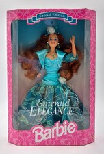 1994 Emerald Elegance Barbie Puppe / Redhead / Special Edt. / Mattel 12322, NrfB