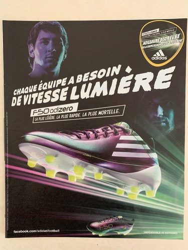 Werbung 2010 adidas f50 - -,
