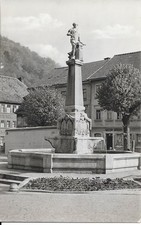 Historische Ansichtskarte Suhl Waffenschmiedbrunnen