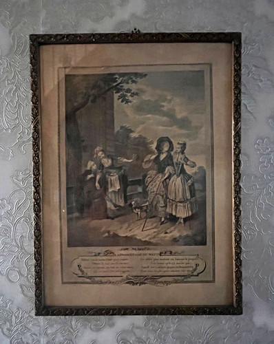 Alter kupferstich von sigmundo - kupferstich,