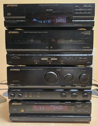 Sansui music system - jj,