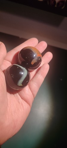 Vintage riesen glas murmeln - riesen,