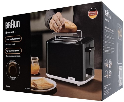 Braun ht1010bk toaster - ,