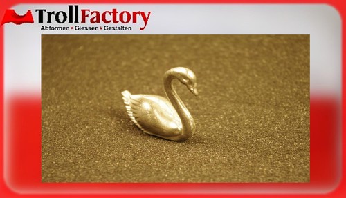Zinngießform schwan 45g - zinngießform, ca.