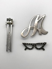 Vintage Broschen Set, 3 Teile