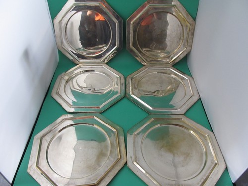 Metall platzteller eckige - platzteller, 8