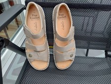 Finn Comfort Damen Sandalen Leder Gr. 43