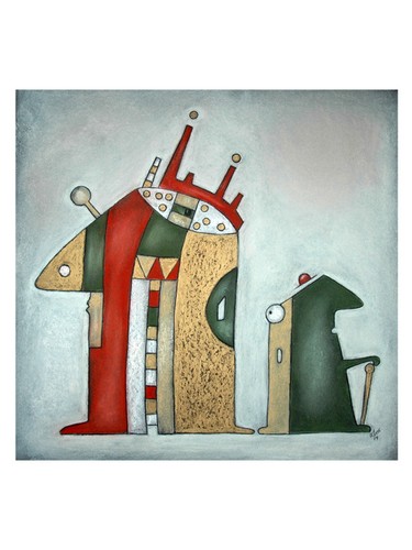 Kunstdruck passepartout - kunstdruck, im