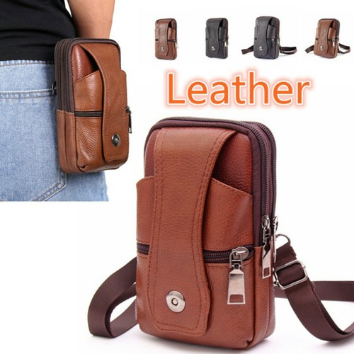 Herren leder gürteltasche - herren,