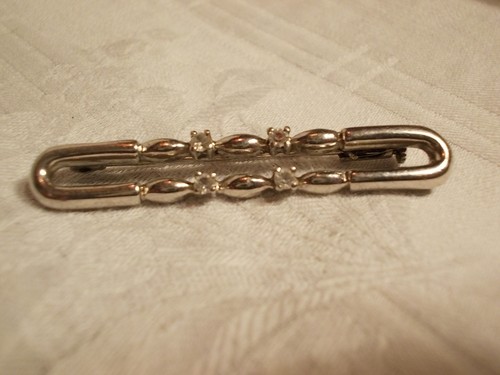 Alte brosche aus - brosche, silber