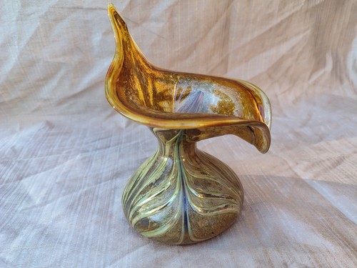 Vase glas mundgeblasen - vase,