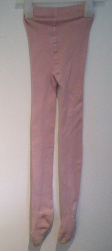 Rosa strumpfhose glatt etwas - glatt,