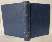 LEUCHTTURM Klemmbinder  # in BLAU # wattiert und genarbt # 2