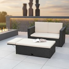 Polyrattan Gartensofa und