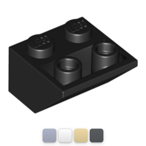 10x lego schrägstein invers - schrägstein,